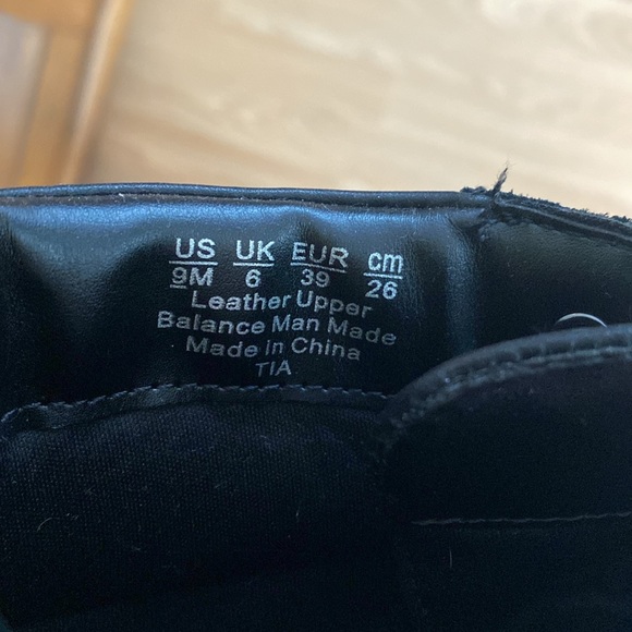 Black Leather Naturalizer Tia Ankle Motorcycle Boots Sz 9 NWOT - Picture 6 of 8